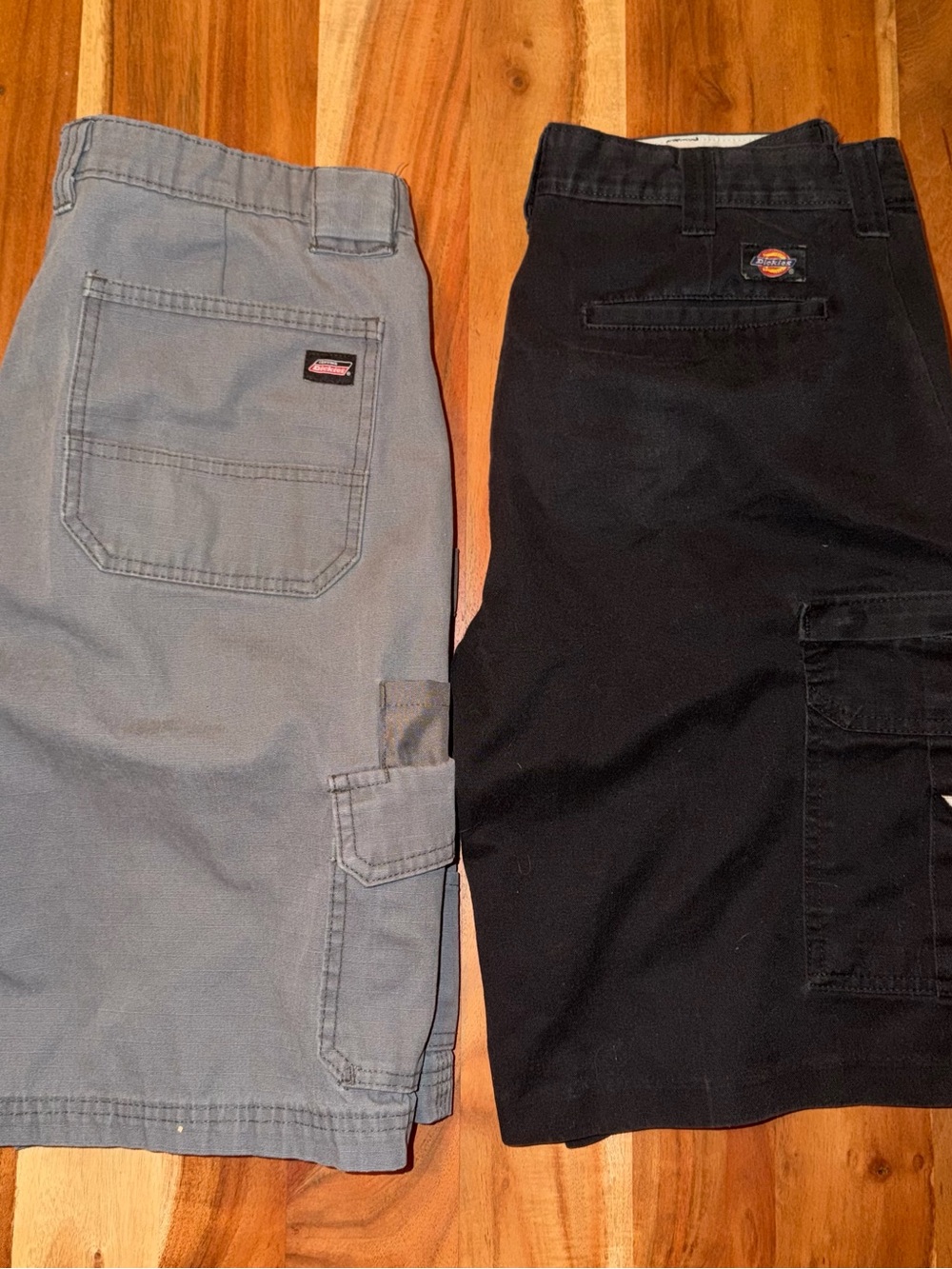 Dickies Men’s Cargo Shorts - Black and Gray size 32-34   #507